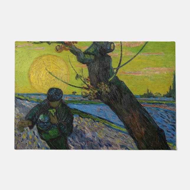 Felpudo Vincent van Gogh - El sembrador  (Anverso)