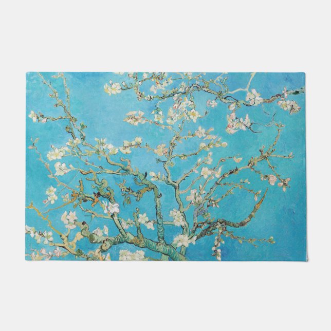 Felpudo Vincent van Gogh - Flor de Almendro (Anverso)