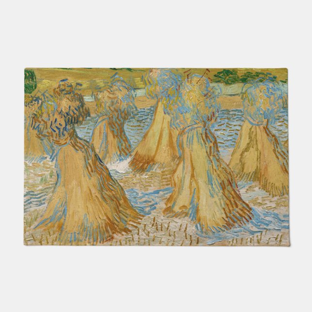 Felpudo Vincent van Gogh - Hojas de Trigo (Anverso)