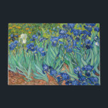 Felpudo Vincent Van Gogh - Irises<br><div class="desc">Irises / Iris - Vincent Van Gogh,  1889</div>