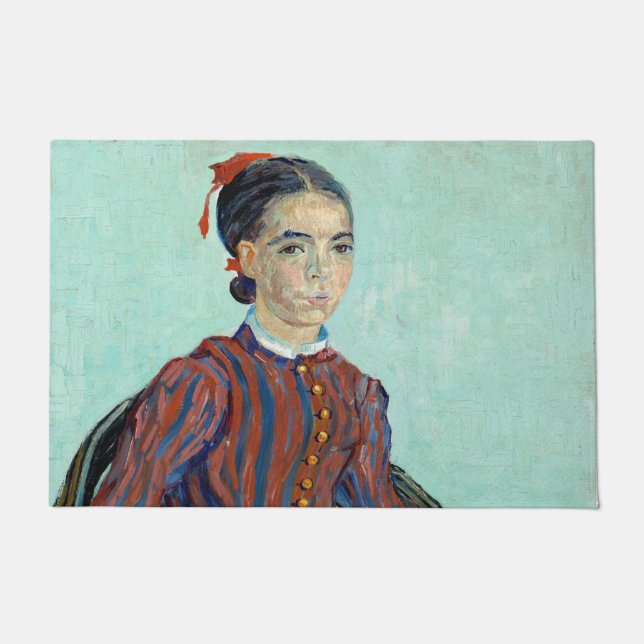 Felpudo Vincent van Gogh - La Mousme (Anverso)