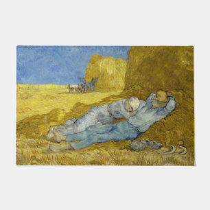 Felpudo Vincent Van Gogh - Noon, Descanse del trabajo / Si