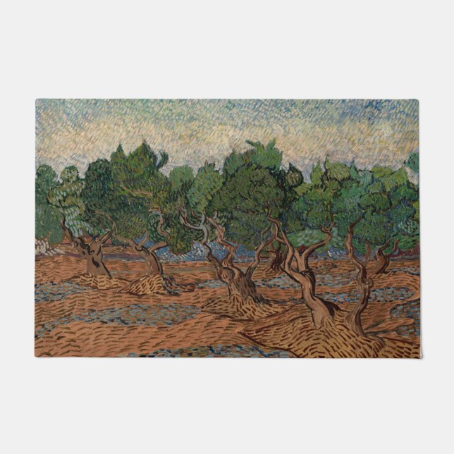 Felpudo Vincent van Gogh - Olive Grove (Anverso)