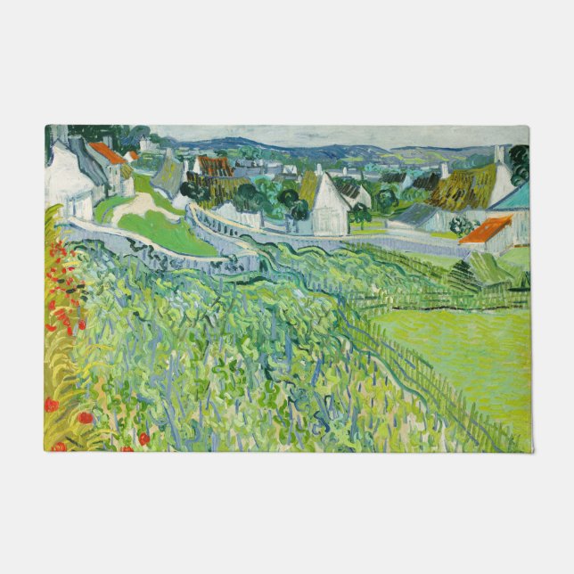 Felpudo Vincent van Gogh - Viñedos en Auvers (Anverso)