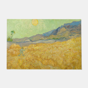 Felpudo Vincent van Gogh - Wheatfield con un pañal
