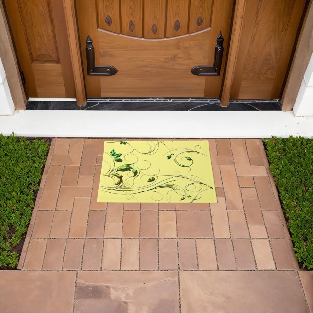 Felpudo Vinos verdes amarillos (Exterior)