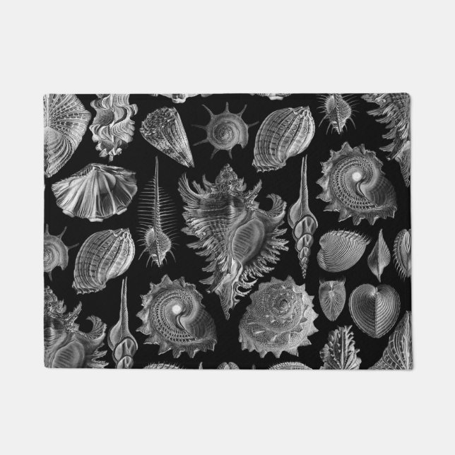 Felpudo Vintage Seasheles Black (Anverso)