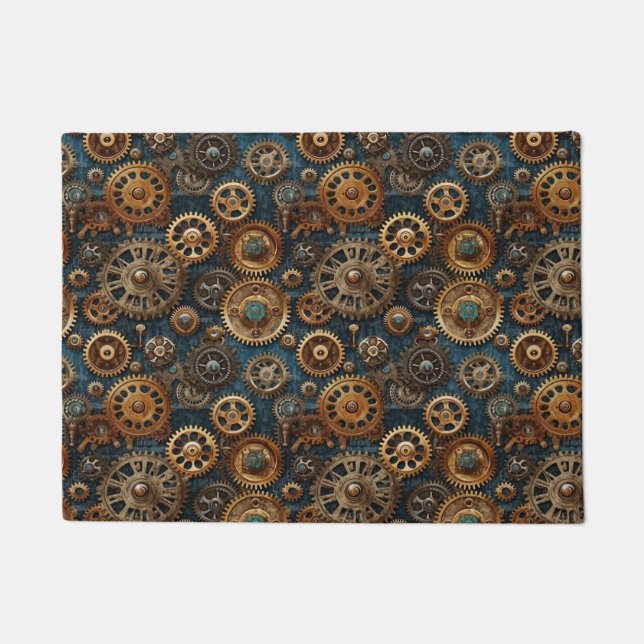 Felpudo Vintage steampunk (Anverso)