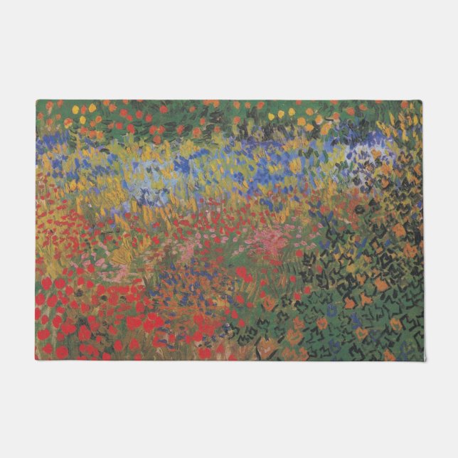 Felpudo Vintage Van Gogh Flower Garden (Anverso)