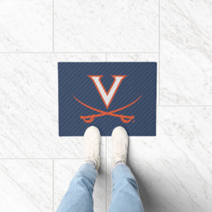 Felpudo Virginia Cavaliers de fibra de carbono