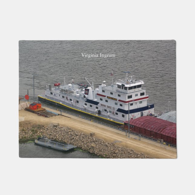 Felpudo Virginia Ingram doormat (Anverso)