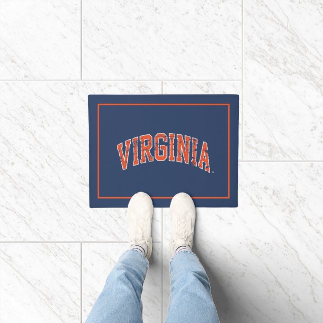 Felpudo Virginia Wordmark Distorsionado (Interior)
