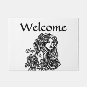 Felpudo Virgo El Zodiaco Virgen