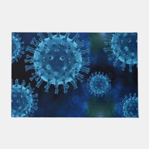 Felpudo Virus Covid Infección Alfombrilla de auto Patógena