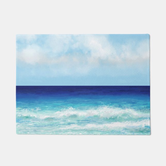 Felpudo Vista al mar de Ocean Beach 275 (Anverso)