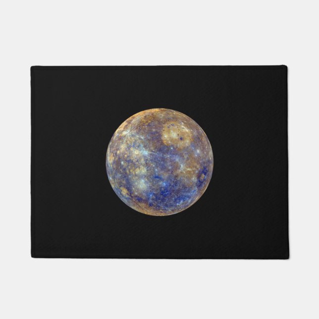 Felpudo Vista colorida del mercurio (Anverso)