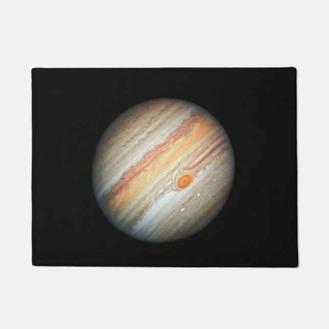 Felpudo Vista del planeta Júpiter (Telescopio Hubble) (Anverso)