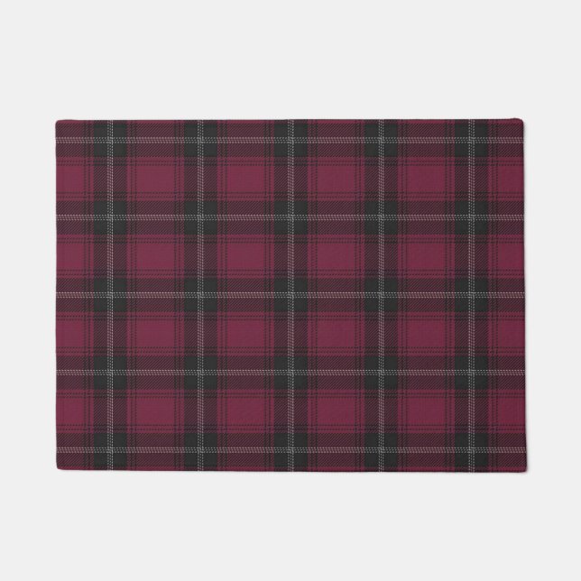 Felpudo Vista galesa Llewellyn de Gales Tartán Plaid (Anverso)