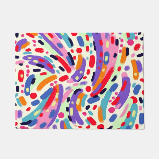 Felpudo ¡Viva los colores! (Anverso)