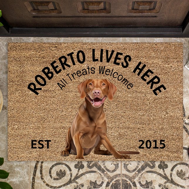 Felpudo Vizsla Personalizada Doormat Lover (Subido por el creador)