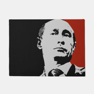 Felpudo Vladimir Putin rojo