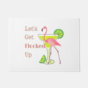 Felpudo Volemos Flamingo