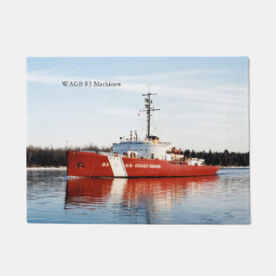Felpudo WAGB 83 Doormat rojo Mackinaw