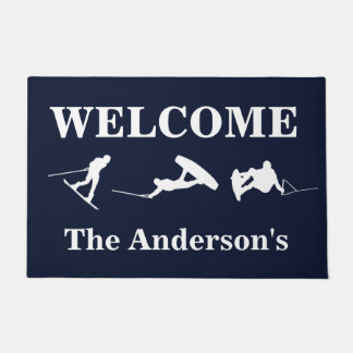 Felpudo Wakeboarding personalizó el Doormat