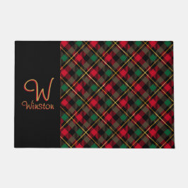 Felpudo Wallace Red Plaid Doormat