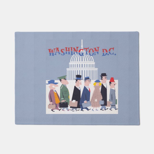 Felpudo Washington D.C. Door Mat (Anverso)