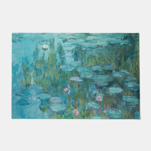 Felpudo Water Lilies (por Claude Monet, 1915)
