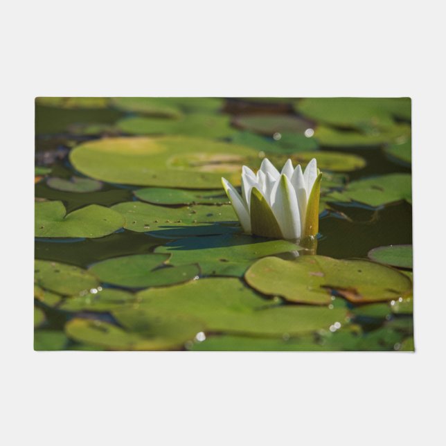 Felpudo Water Lily Blossom (Anverso)