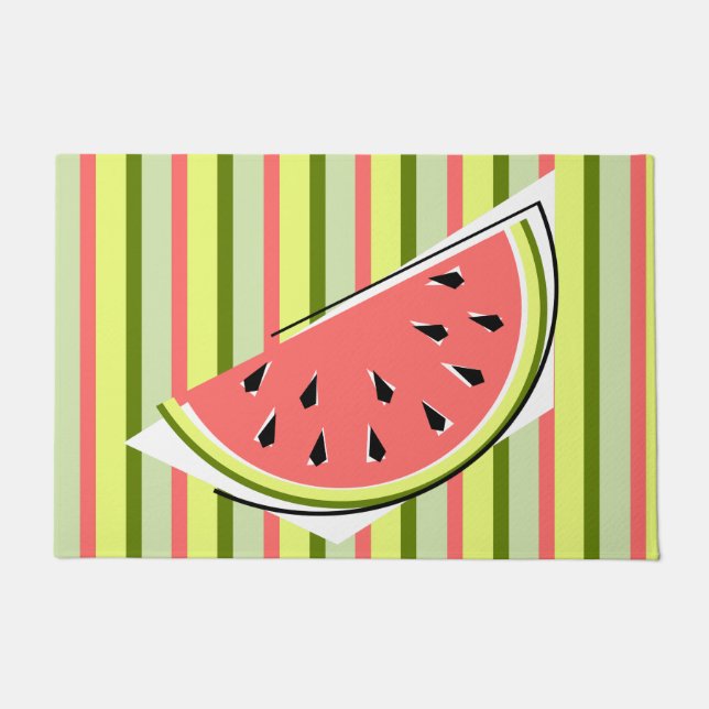 Felpudo Watermelon Slice Stripe Classic (Anverso)