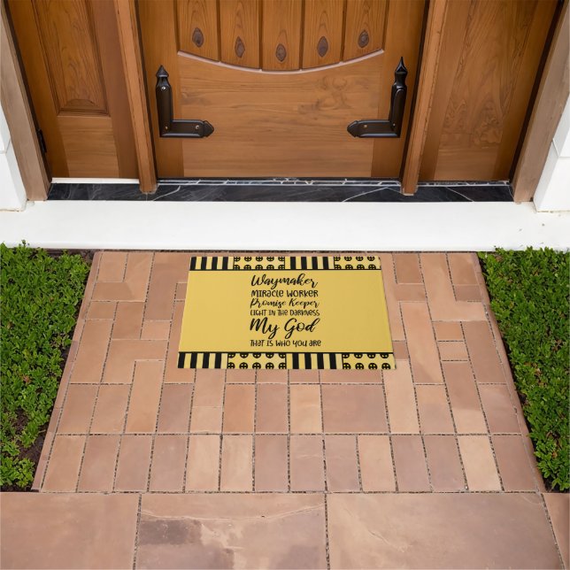 Felpudo Waymaker Christian Doormat (Exterior)