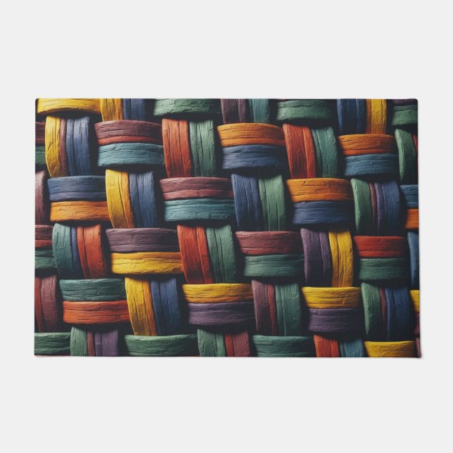 Felpudo Weave pattern Door Mat (Anverso)