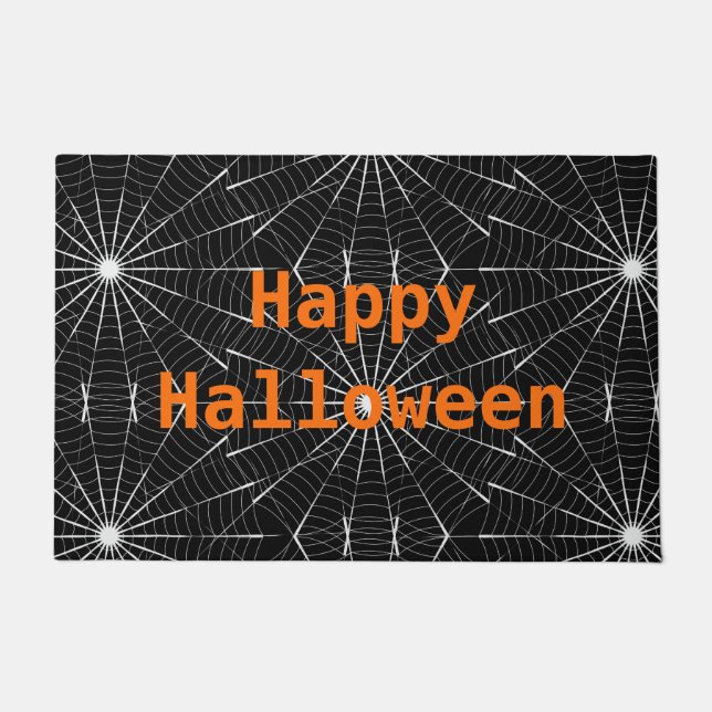 Felpudo Webs Doormat-Spider de Halloween (Anverso)