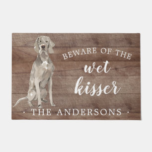 Felpudo Weimaraner Dog Personalizado Door Mat