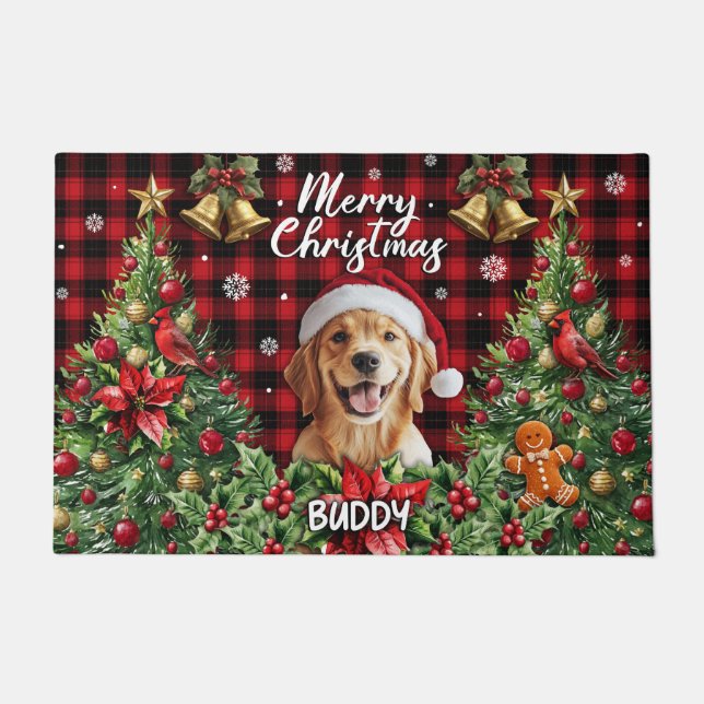 Felpudo Welcome Christmas Doormat – Festive Holiday Welcom (Anverso)