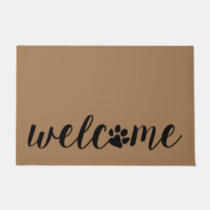 Felpudo Welcome Paw Doormat
