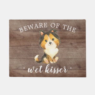 Felpudo Wet Kisser Rough Collie Door Mat