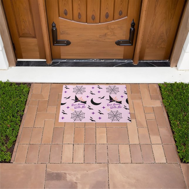 Felpudo Whimsical "Away Conmigo" (Exterior)
