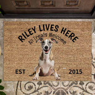 Felpudo Whippet Personalized Dog Lover