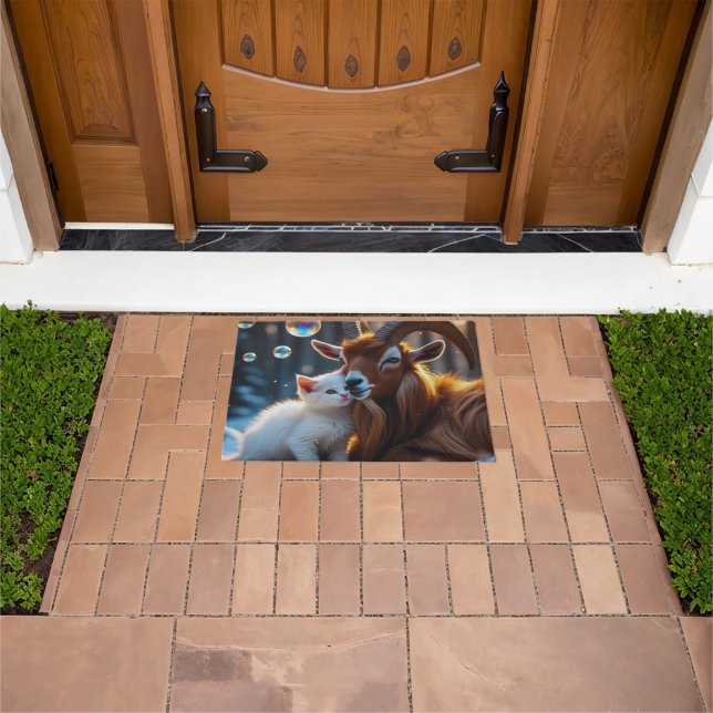 Felpudo Whiskers y Hooves (Exterior)