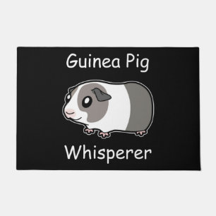 Felpudo Whisperer de cerdo de Guinea