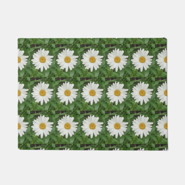 Felpudo White Daisies (Anverso)