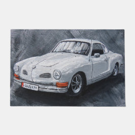 Felpudo White Karmann Ghia Doormat