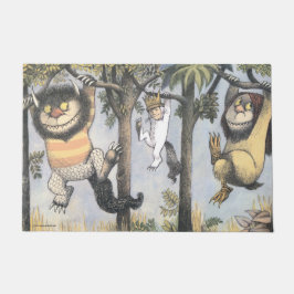 Felpudo Wild Things and Max Swinging From Trees