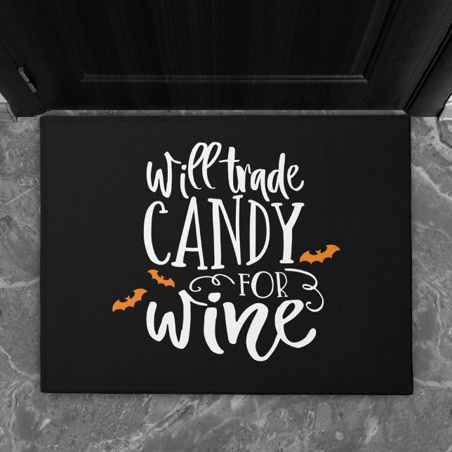Felpudo Will Trade Candy for Wine | Humor agudo de Hallowe (Subido por el creador)