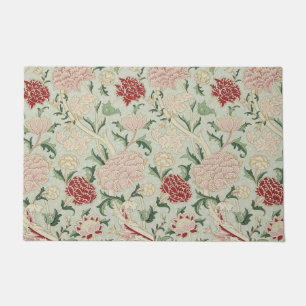Felpudo William Morris Cray Floral Pre Raphaelite Vintage