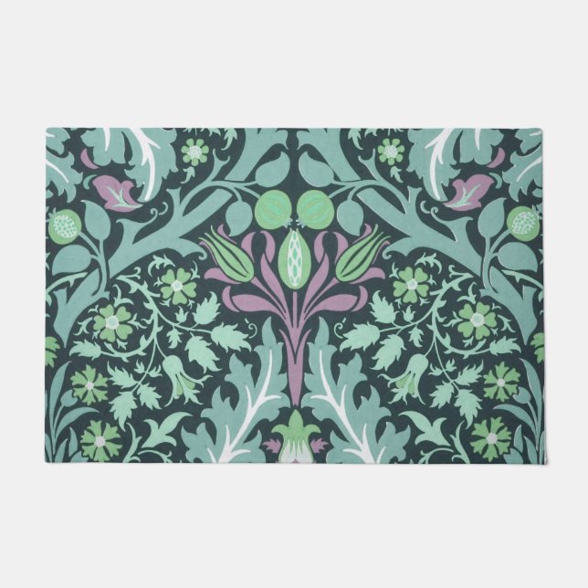 Felpudo William Morris "Hojas de jardín" 3 (Anverso)
